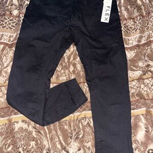 South Pole Black Flex Trousers